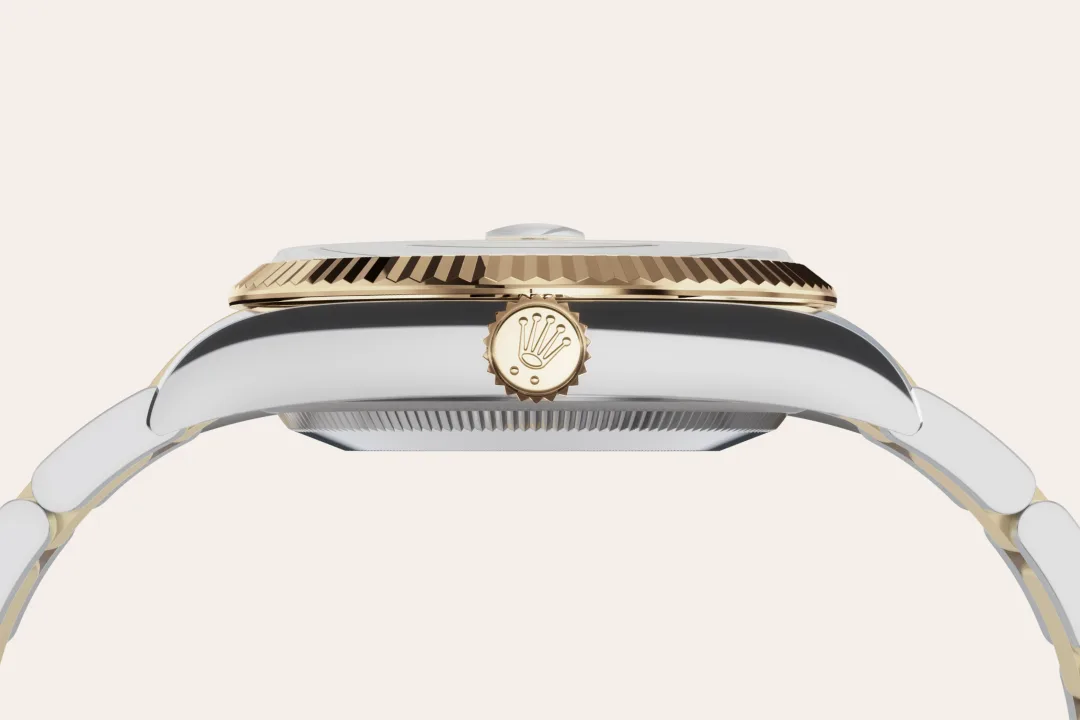 rolex Datejust em Rolesor amarelo – combinação de aço Oystersteel e ouro amarelo, M126233-0018 - Sara Joias