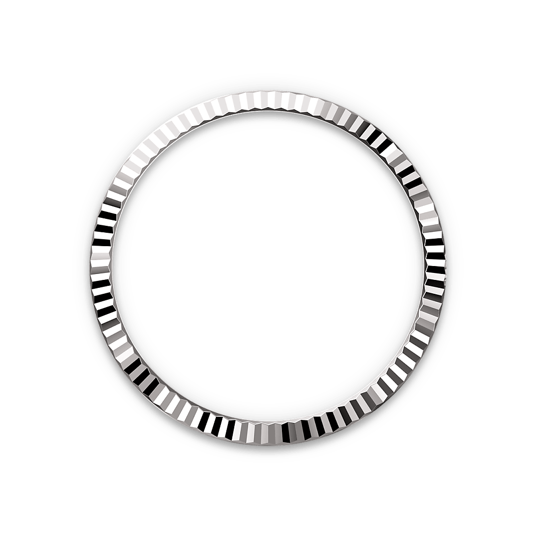 rolex Datejust em Rolesor branco – combinação de aço Oystersteel e ouro branco, M126234-0051 - Sara Joias