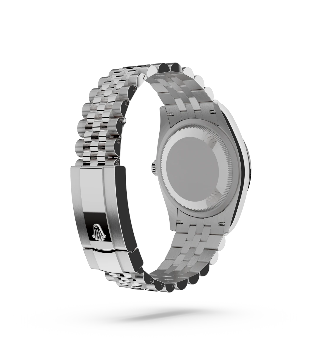 rolex Datejust em Rolesor branco – combinação de aço Oystersteel e ouro branco, M126234-0051 - Sara Joias