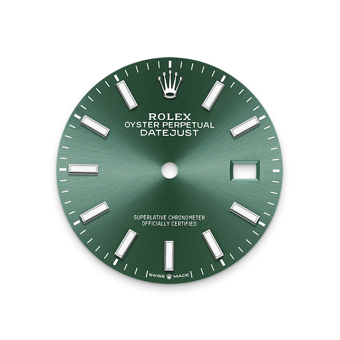 rolex Datejust em Rolesor branco – combinação de aço Oystersteel e ouro branco, M126234-0051 - Sara Joias