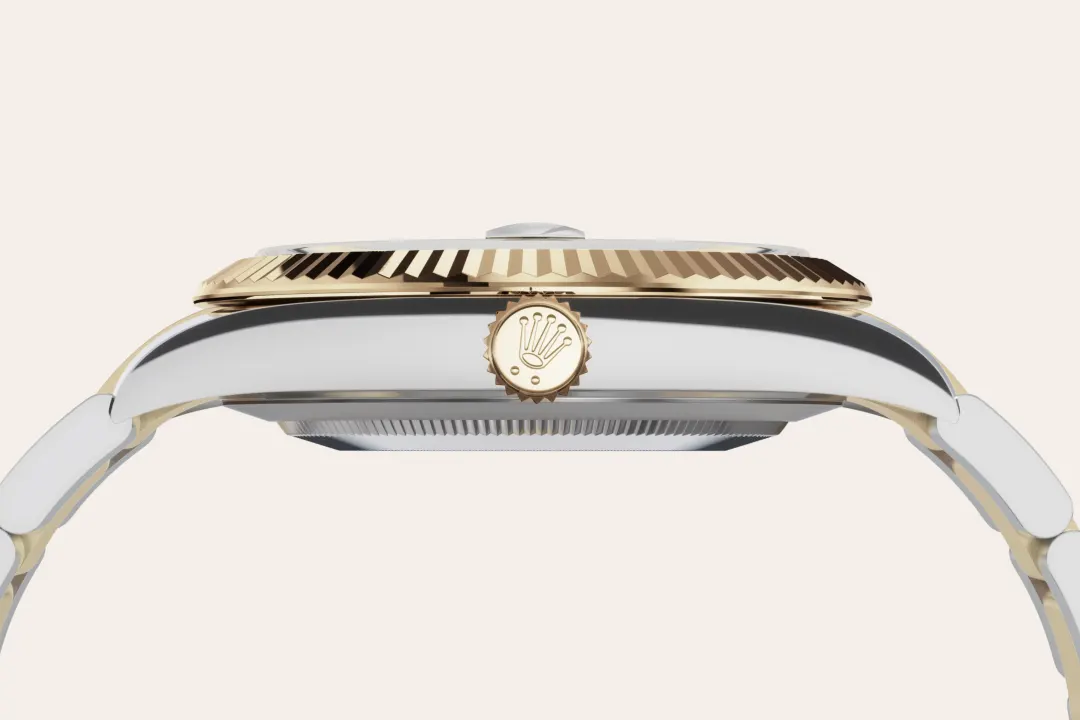 rolex Datejust em Rolesor amarelo – combinação de aço Oystersteel e ouro amarelo, M126333-0019 - Sara Joias