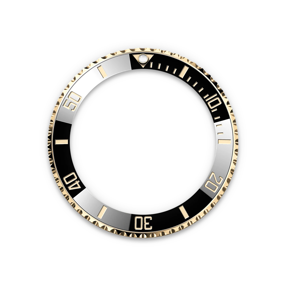 rolex Submariner em Rolesor amarelo – combinação de aço Oystersteel e ouro amarelo, M126613LN-0002 - Sara Joias