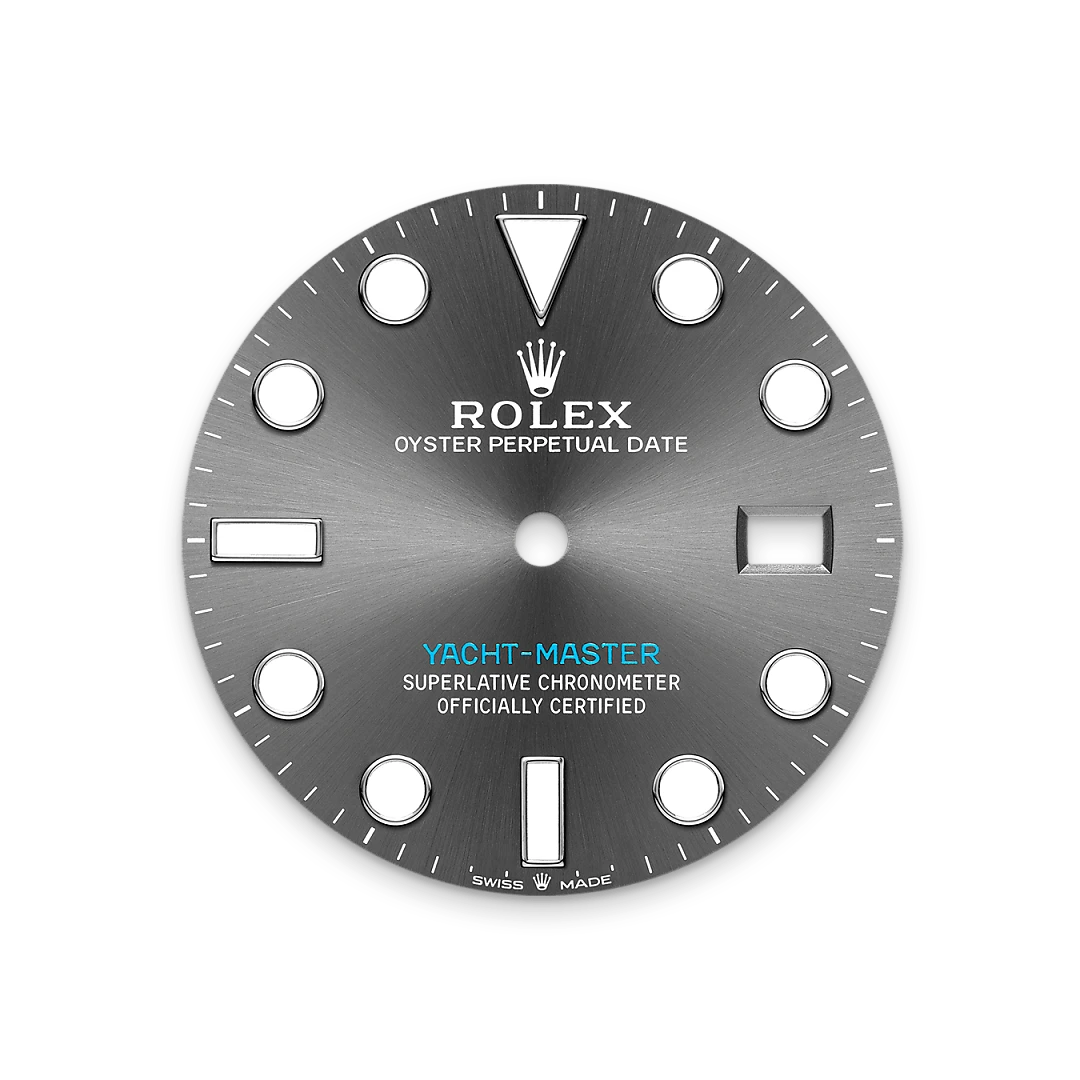 rolex Yacht-Master em Rolesium – combinação de aço Oystersteel e platina, M126622-0001 - Sara Joias