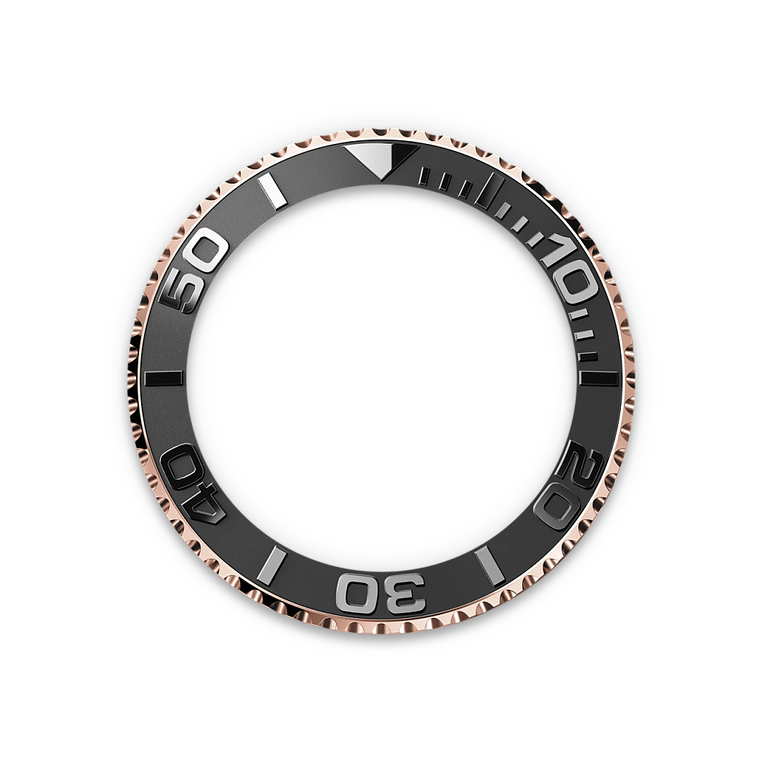 rolex Yacht-Master em Ouro Everose 18 quilates, M126655-0002 - Sara Joias