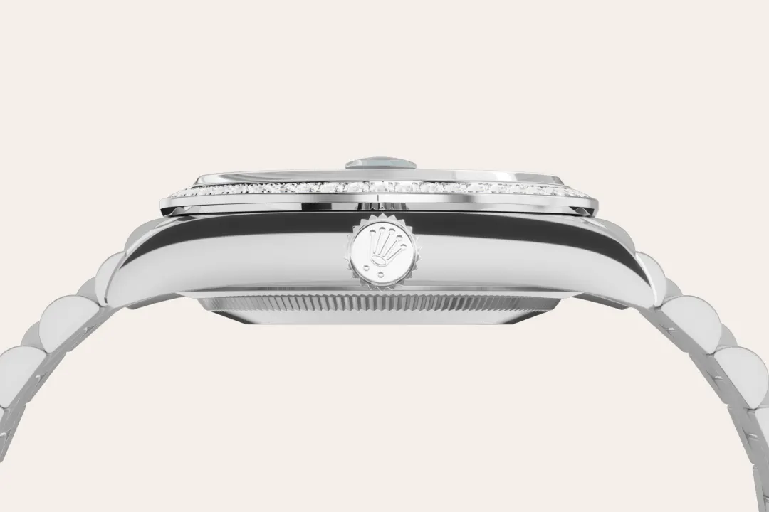 rolex Day-Date em Ouro branco 18 quilates, M128349RBR-0031 - Sara Joias