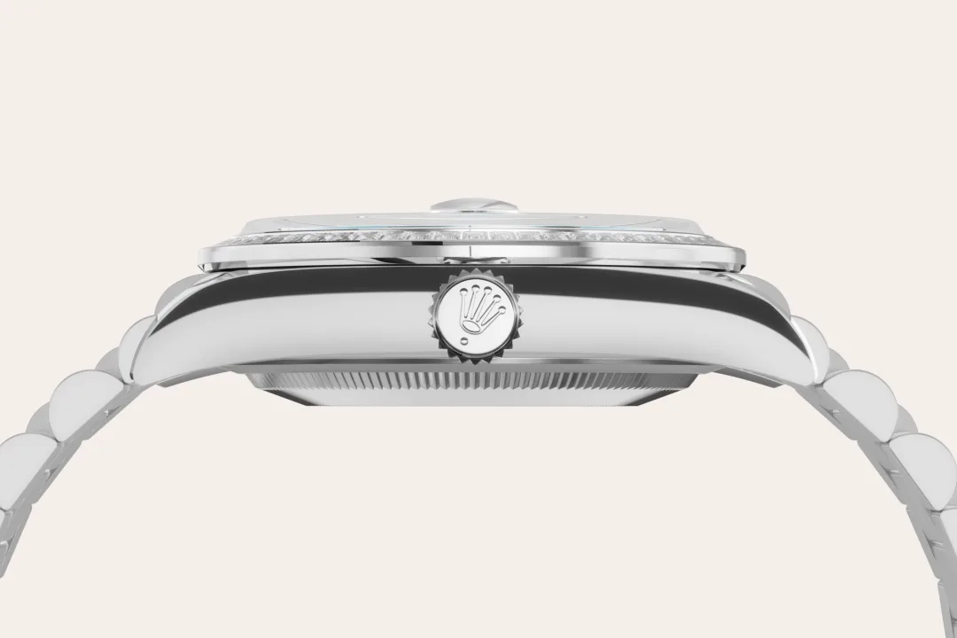 rolex Day-Date em Platina, M128396TBR-0003 - Sara Joias