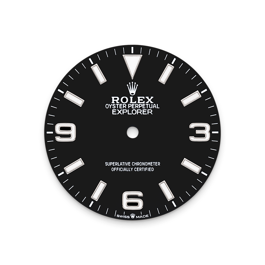 rolex Explorer em Aço Oystersteel, M224270-0001 - Sara Joias