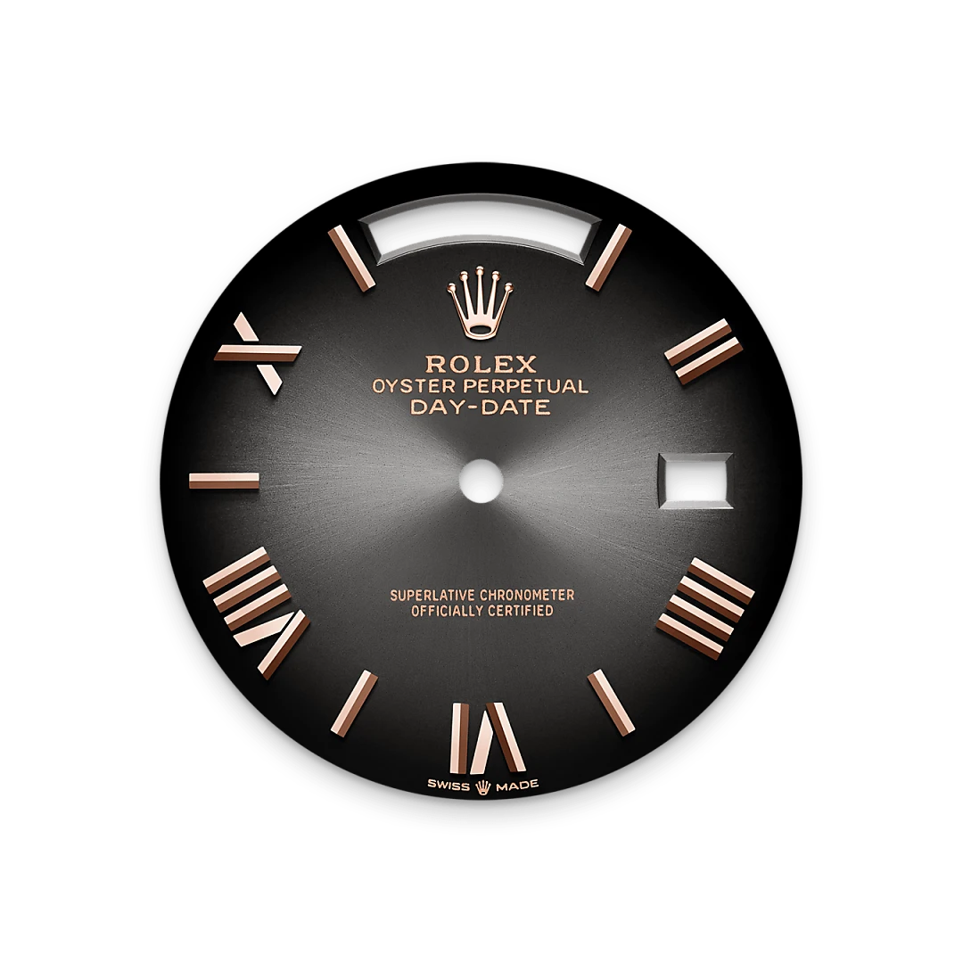 rolex Day-Date em Ouro Everose 18 quilates, M228235-0055 - Sara Joias