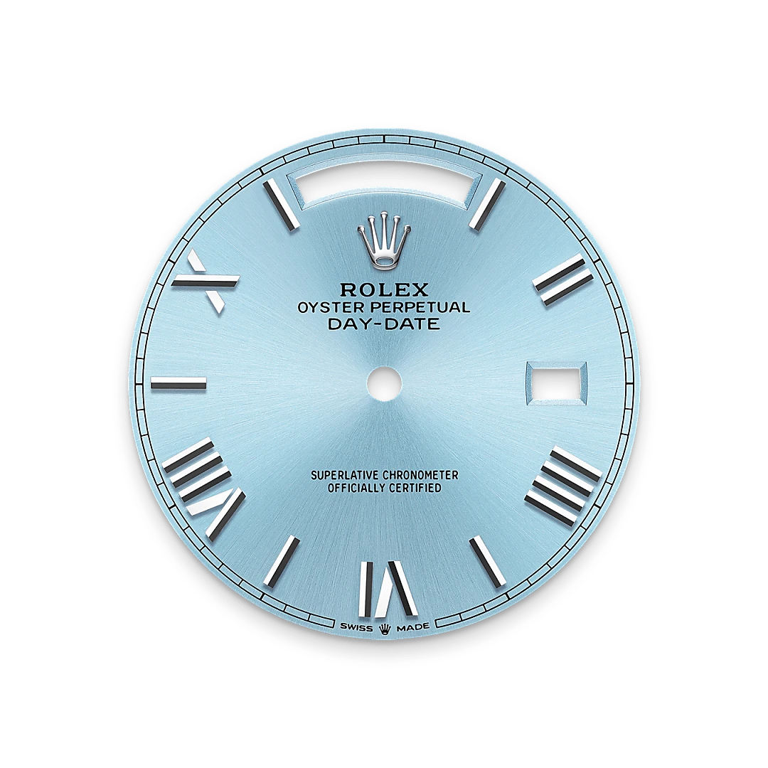 rolex Day-Date em Platina, M228236-0012 - Sara Joias