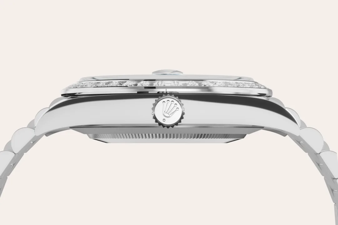 rolex Day-Date em Platina, M228396TBR-0002 - Sara Joias