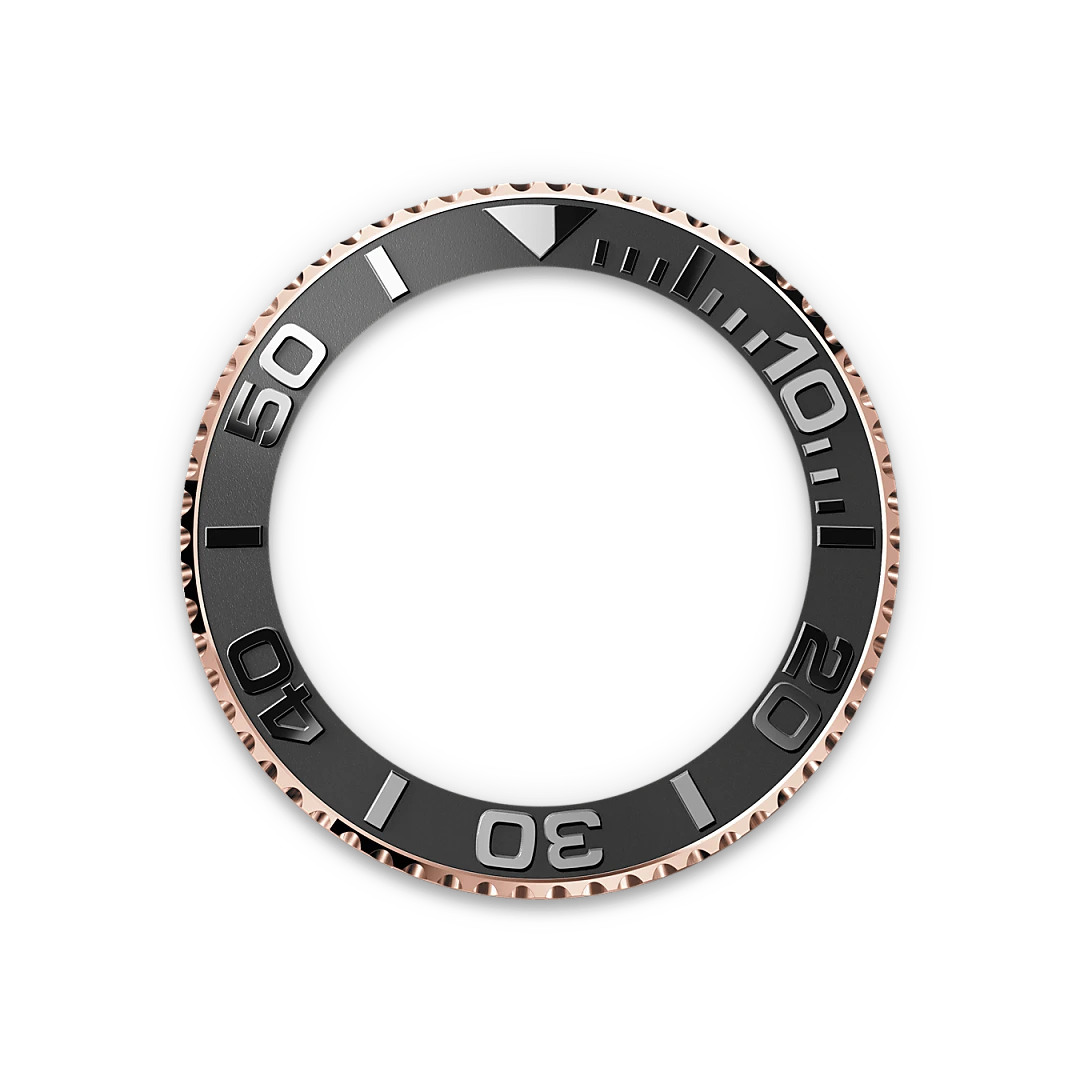 rolex Yacht-Master em Ouro Everose 18 quilates, M268655-0019 - Sara Joias