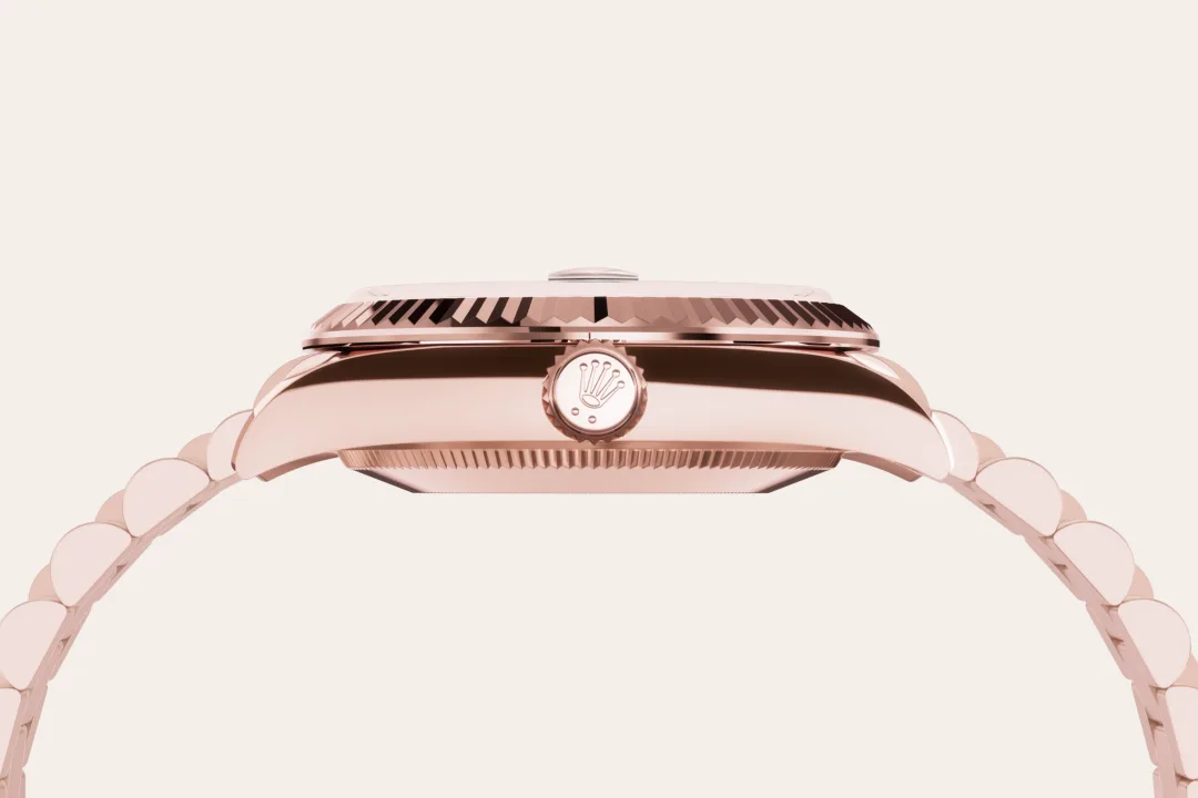 rolex Datejust em Ouro Everose 18 quilates, M278275-0029 - Sara Joias