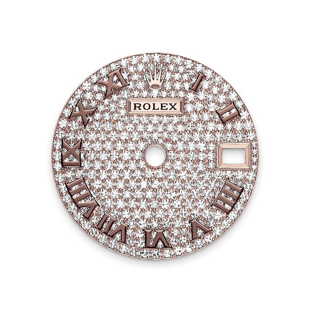 rolex Lady-Datejust em Ouro Everose 18 quilates, M279135RBR-0021 - Sara Joias