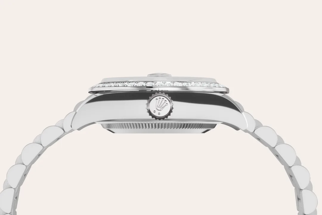 rolex Lady-Datejust em Ouro branco 18 quilates, M279139RBR-0002 - Sara Joias