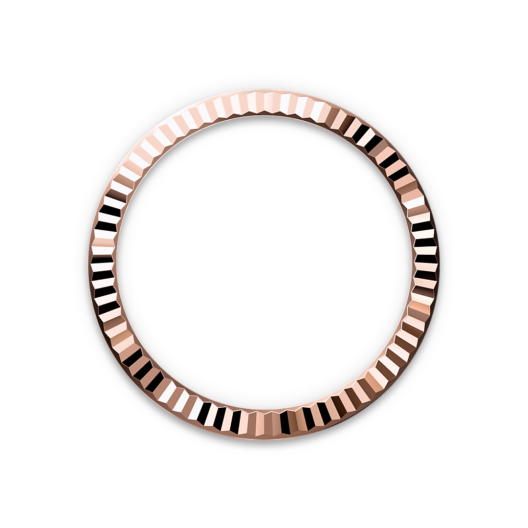 rolex Lady-Datejust em Rolesor Everose – combinação de aço Oystersteel e ouro Everose, M279171-0007 - Sara Joias