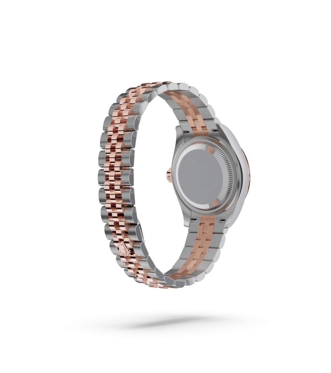 rolex Lady-Datejust em Rolesor Everose – combinação de aço Oystersteel e ouro Everose, M279171-0007 - Sara Joias