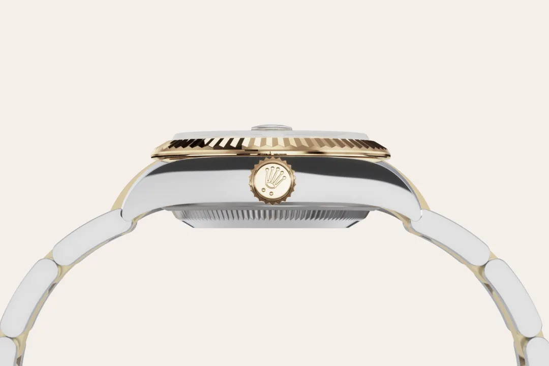 rolex Lady-Datejust em Rolesor amarelo – combinação de aço Oystersteel e ouro amarelo, M279173-0012 - Sara Joias