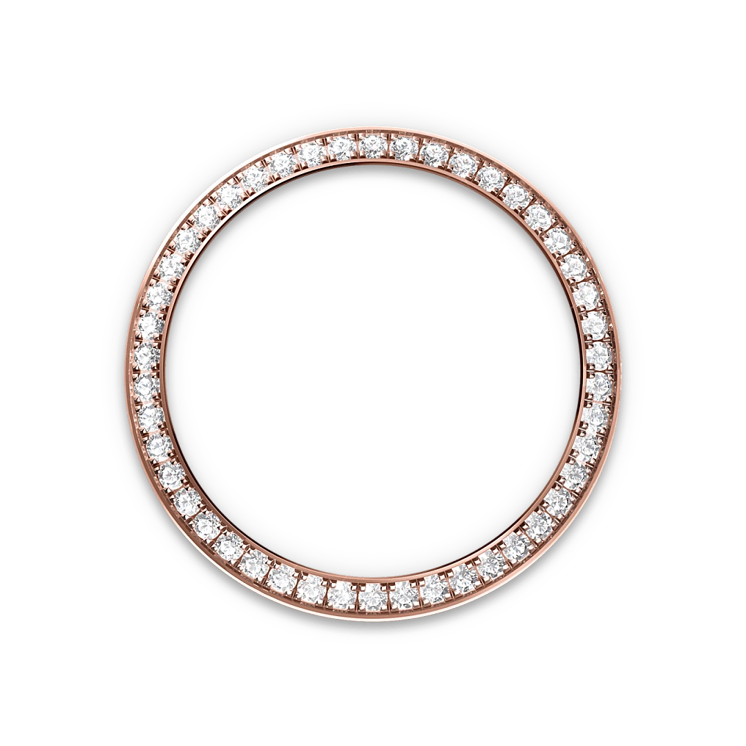 rolex Lady-Datejust em Rolesor Everose – combinação de aço Oystersteel e ouro Everose, M279381RBR-0013 - Sara Joias
