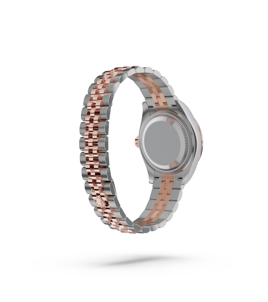 rolex Lady-Datejust em Rolesor Everose – combinação de aço Oystersteel e ouro Everose, M279381RBR-0013 - Sara Joias