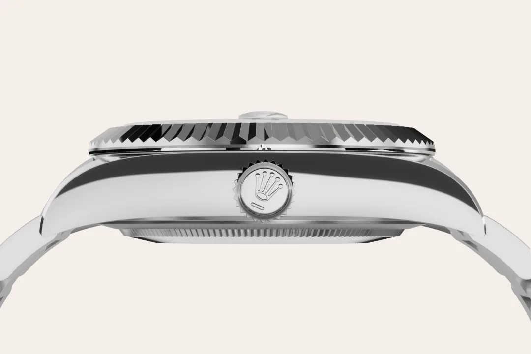 rolex Sky-Dweller em Rolesor branco – combinação de aço Oystersteel e ouro branco, M336934-0001 - Sara Joias