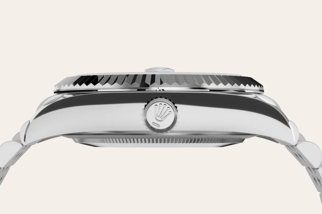 rolex Sky-Dweller em Rolesor branco – combinação de aço Oystersteel e ouro branco, M336934-0004 - Sara Joias