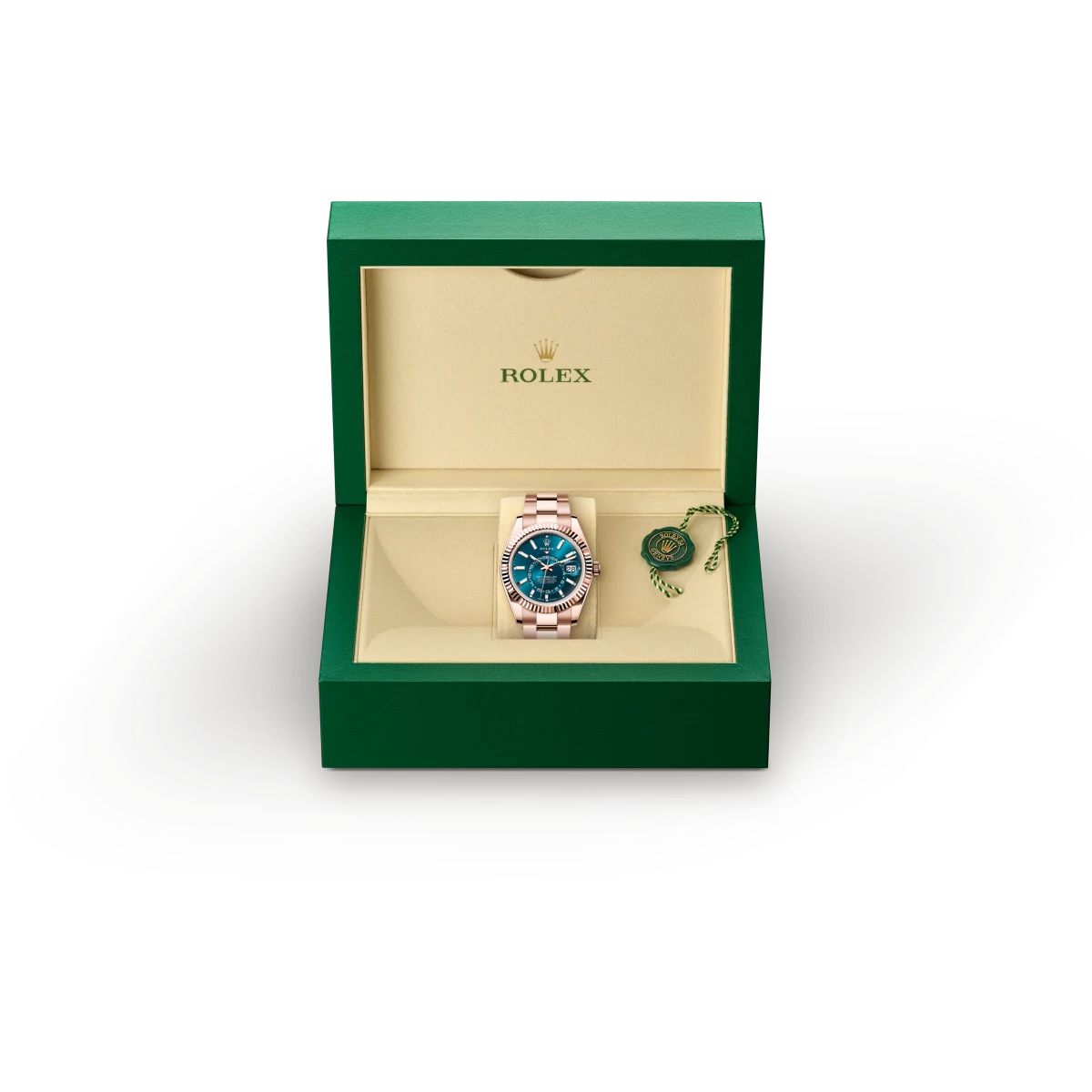 rolex Sky-Dweller em Ouro Everose 18 quilates, M336935-0001 - Sara Joias
