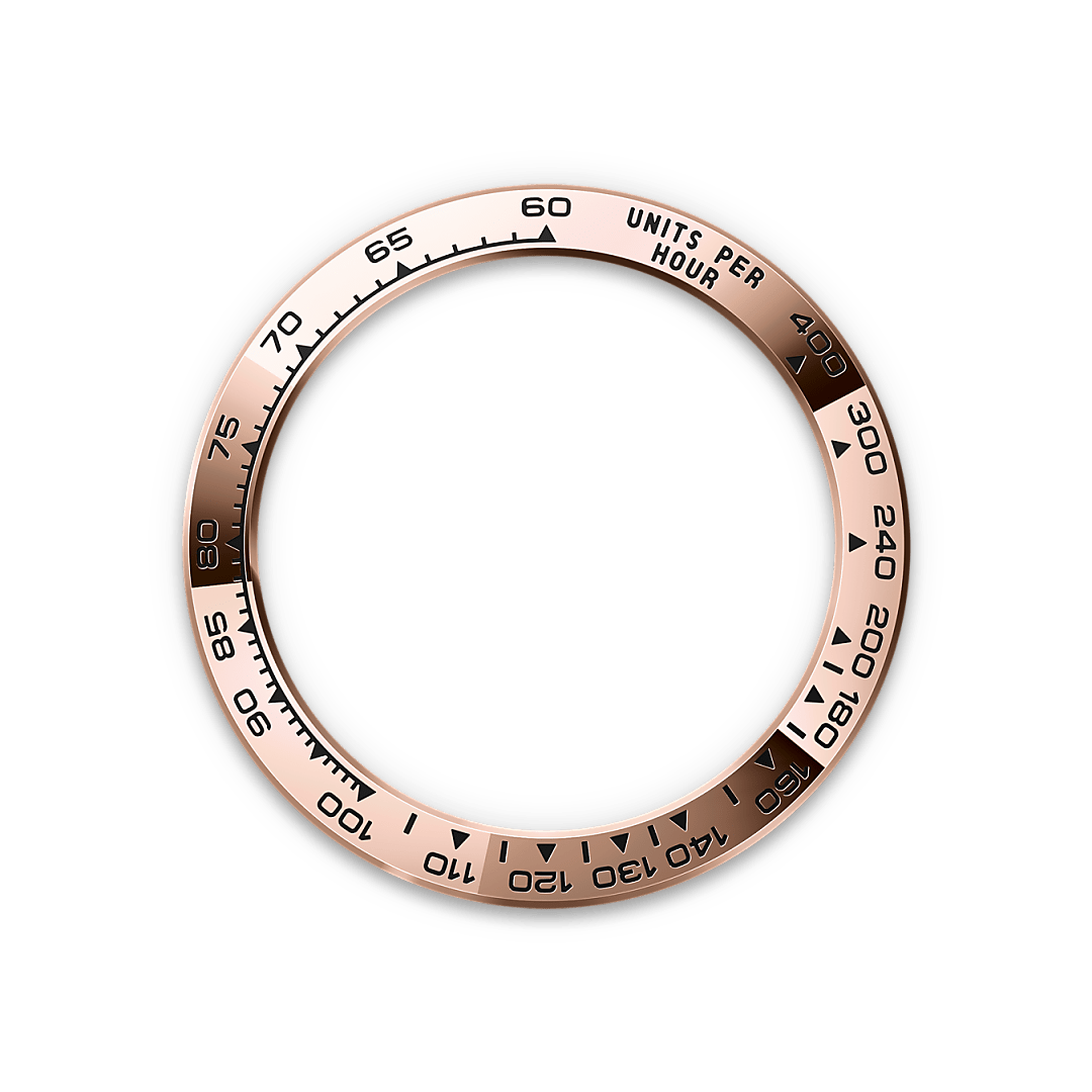 rolex Cosmograph Daytona em Ouro Everose 18 quilates, M126505-0001 - Sara Joias