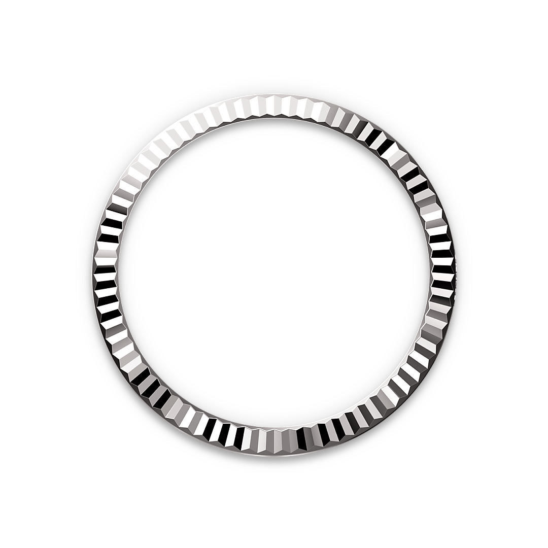 rolex Datejust em Rolesor branco – combinação de aço Oystersteel e ouro branco, M278274-0018 - Sara Joias