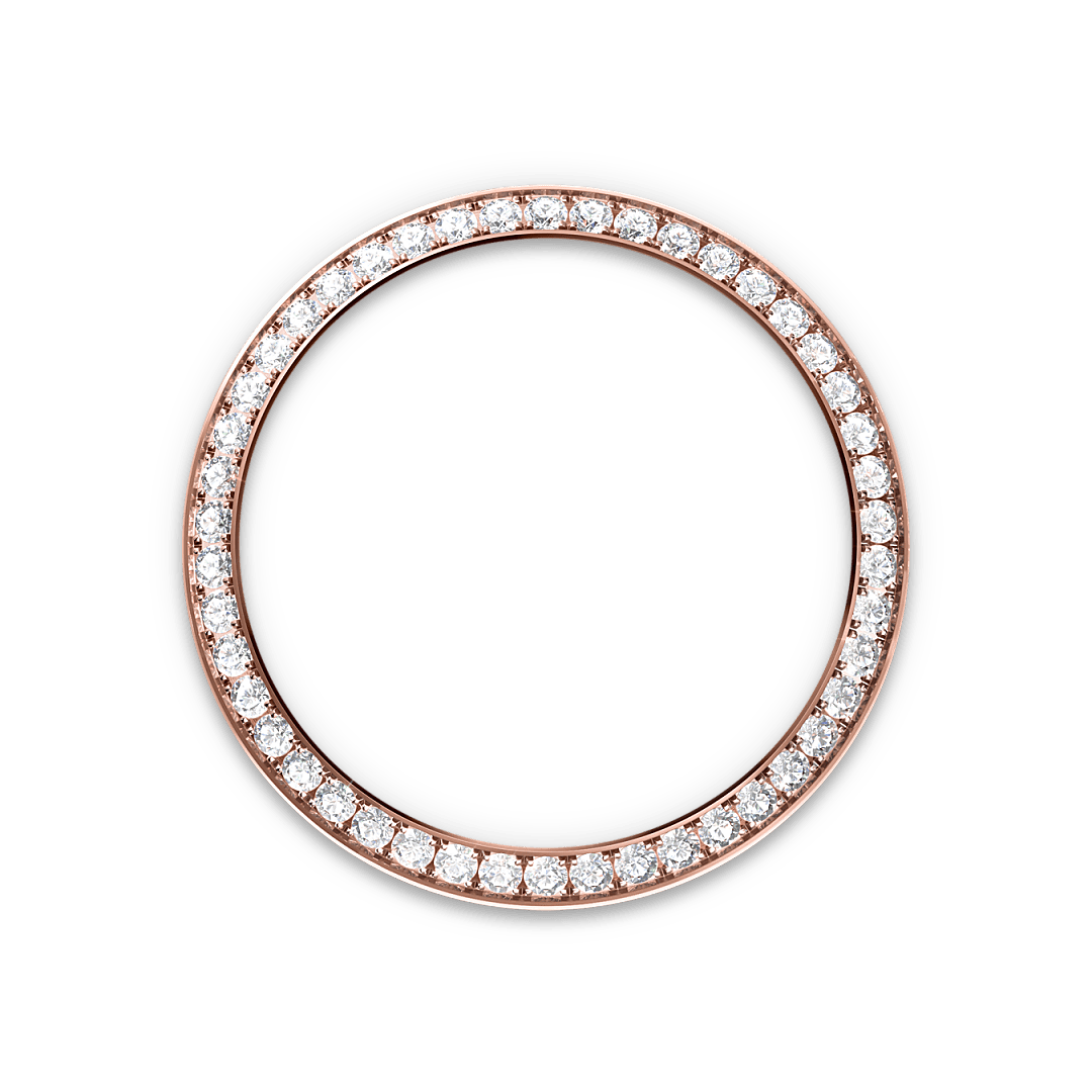 rolex Datejust em Ouro Everose 18 quilates, M278285RBR-0005 - Sara Joias