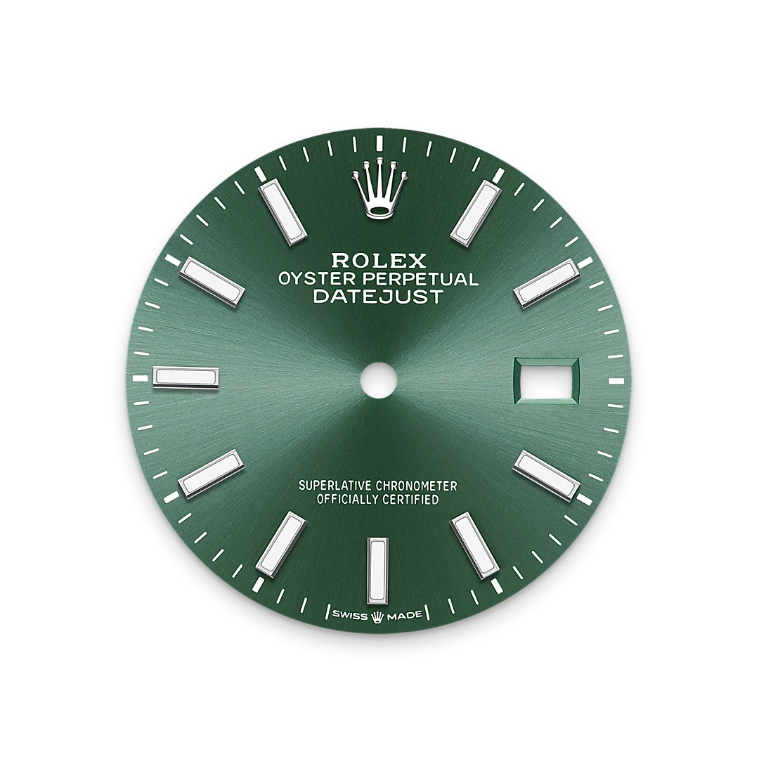 rolex Datejust em Rolesor branco – combinação de aço Oystersteel e ouro branco, M126234-0051 - Sara Joias