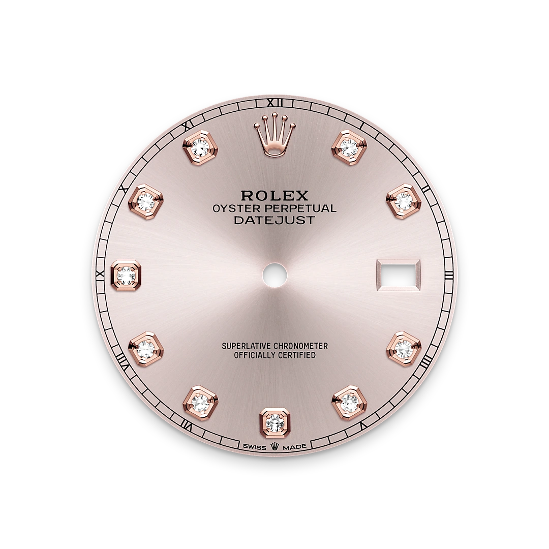 rolex Datejust em Rolesor Everose – combinação de aço Oystersteel e ouro Everose, M126331-0007 - Sara Joias