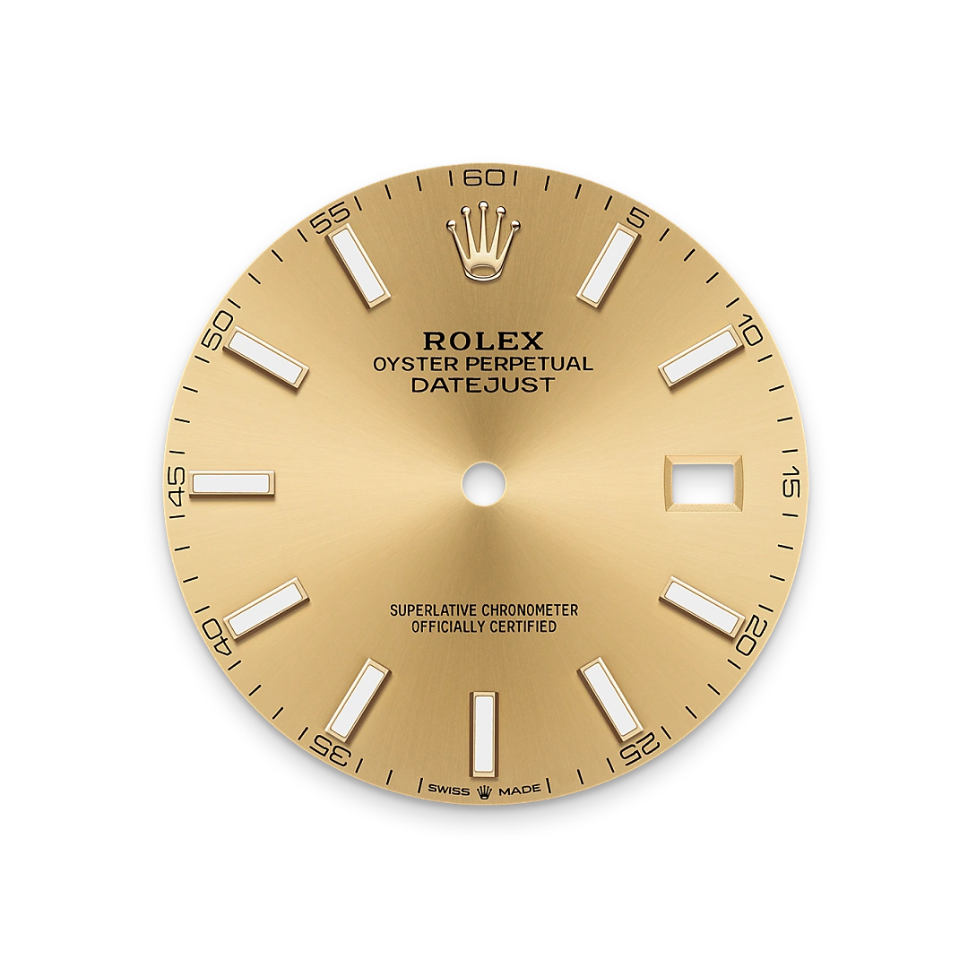 rolex Datejust em Rolesor amarelo – combinação de aço Oystersteel e ouro amarelo, M126333-0010 - Sara Joias