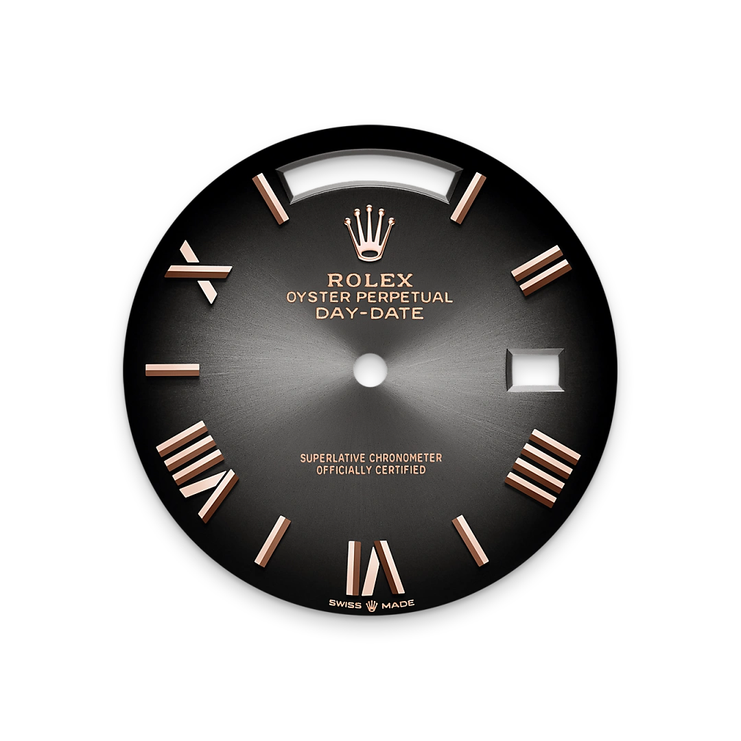 rolex Day-Date em Ouro Everose 18 quilates, M228235-0055 - Sara Joias