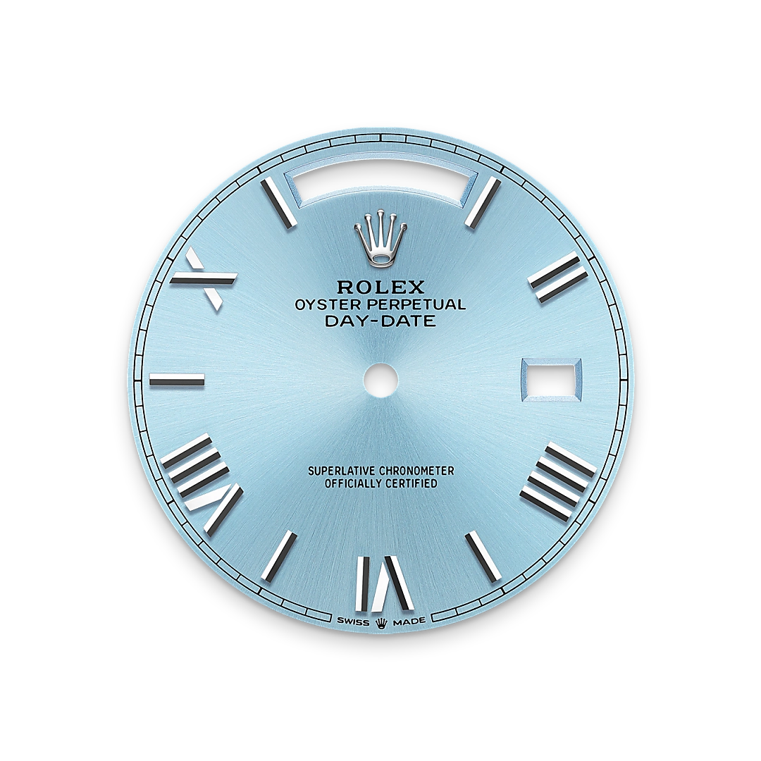 rolex Day-Date em Platina, M228236-0012 - Sara Joias