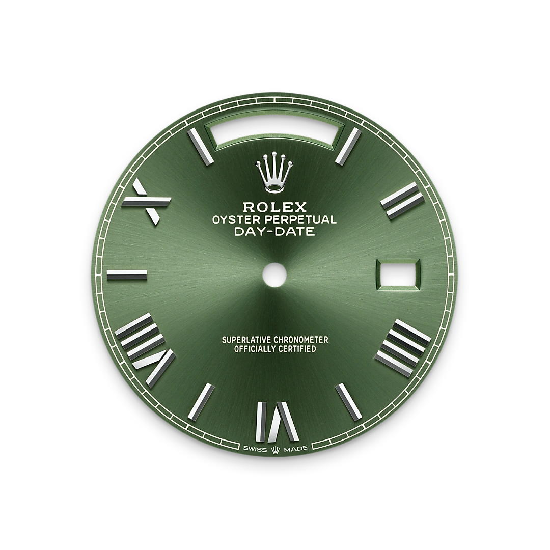 rolex Day-Date em ouro branco 18 quilates, M228239-0033 - Sara Joias