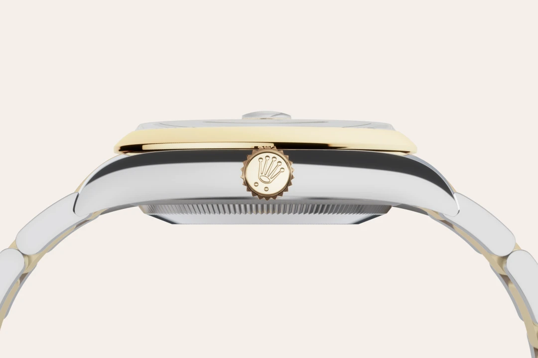 rolex Datejust em Rolesor amarelo – combinação de aço Oystersteel e ouro amarelo, M126203-0020 - Sara Joias