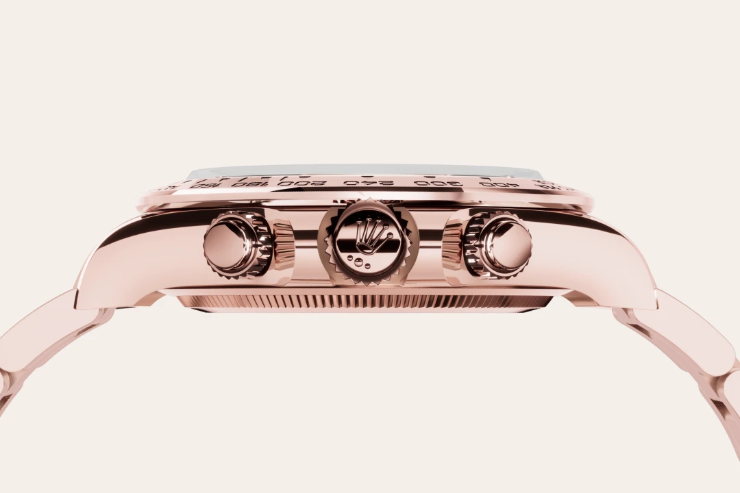 rolex Cosmograph Daytona em Ouro Everose 18 quilates, M126505-0001 - Sara Joias