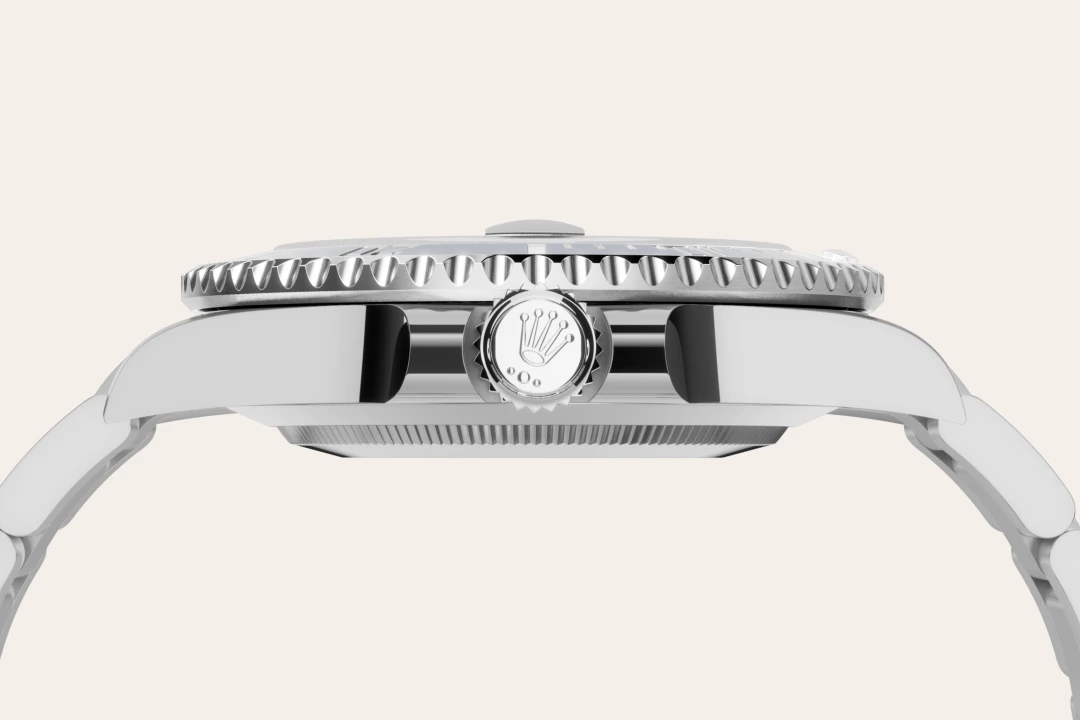 rolex Submariner em ouro branco 18 quilates, M126619LB-0003 - Sara Joias