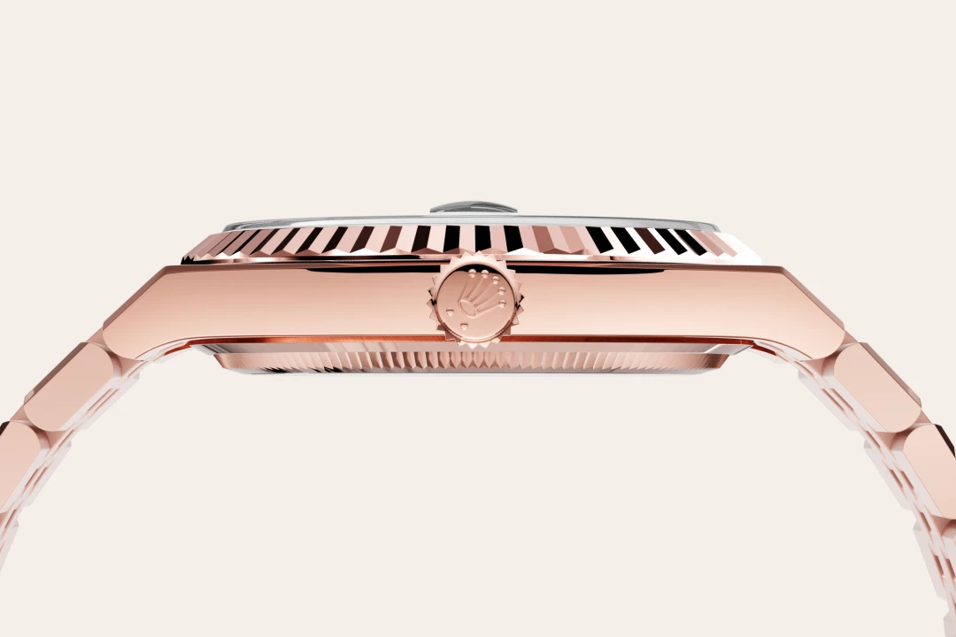 rolex Land-Dweller em Ouro Everose 18 quilates, M127335-0001 - Sara Joias