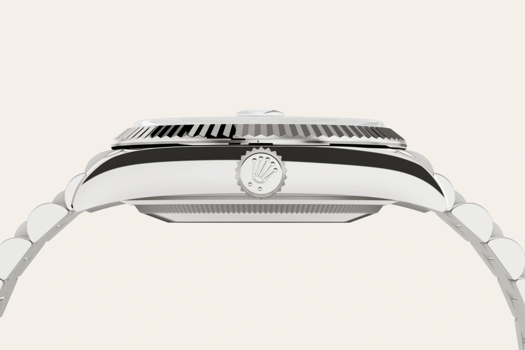 rolex Day-Date em ouro branco 18 quilates, M128239-0005 - Sara Joias