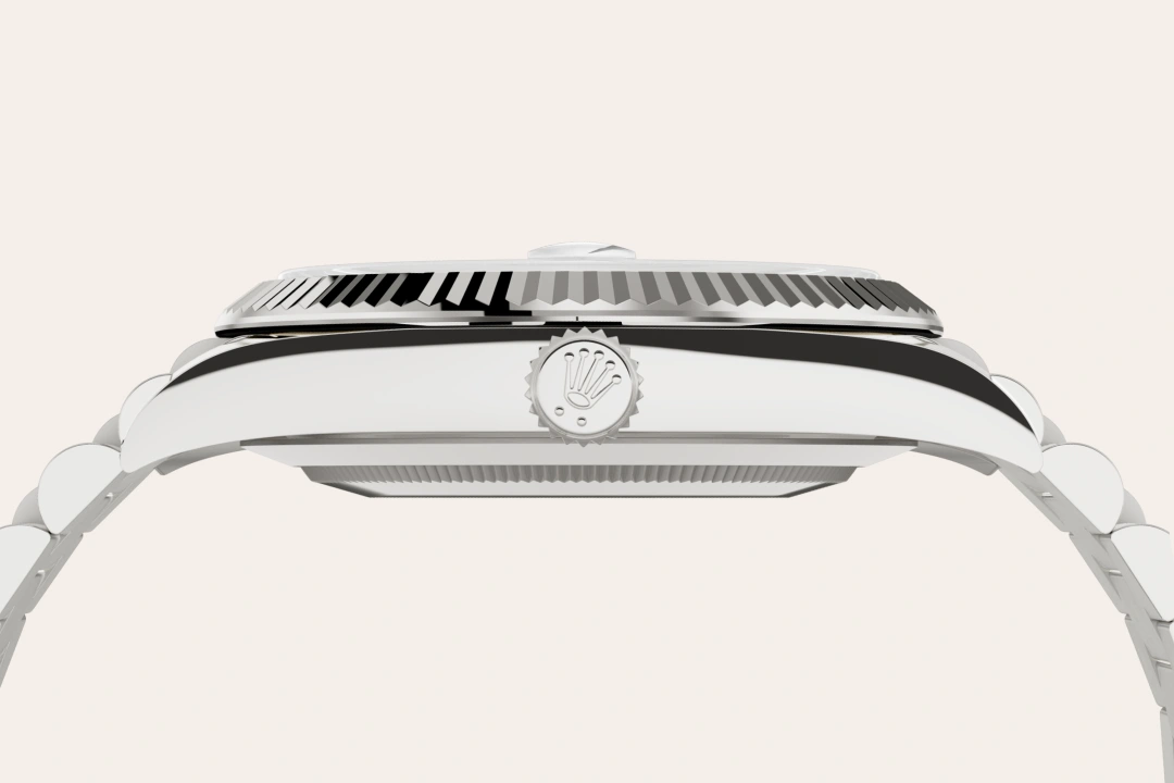 rolex Day-Date em ouro branco 18 quilates, M228239-0033 - Sara Joias