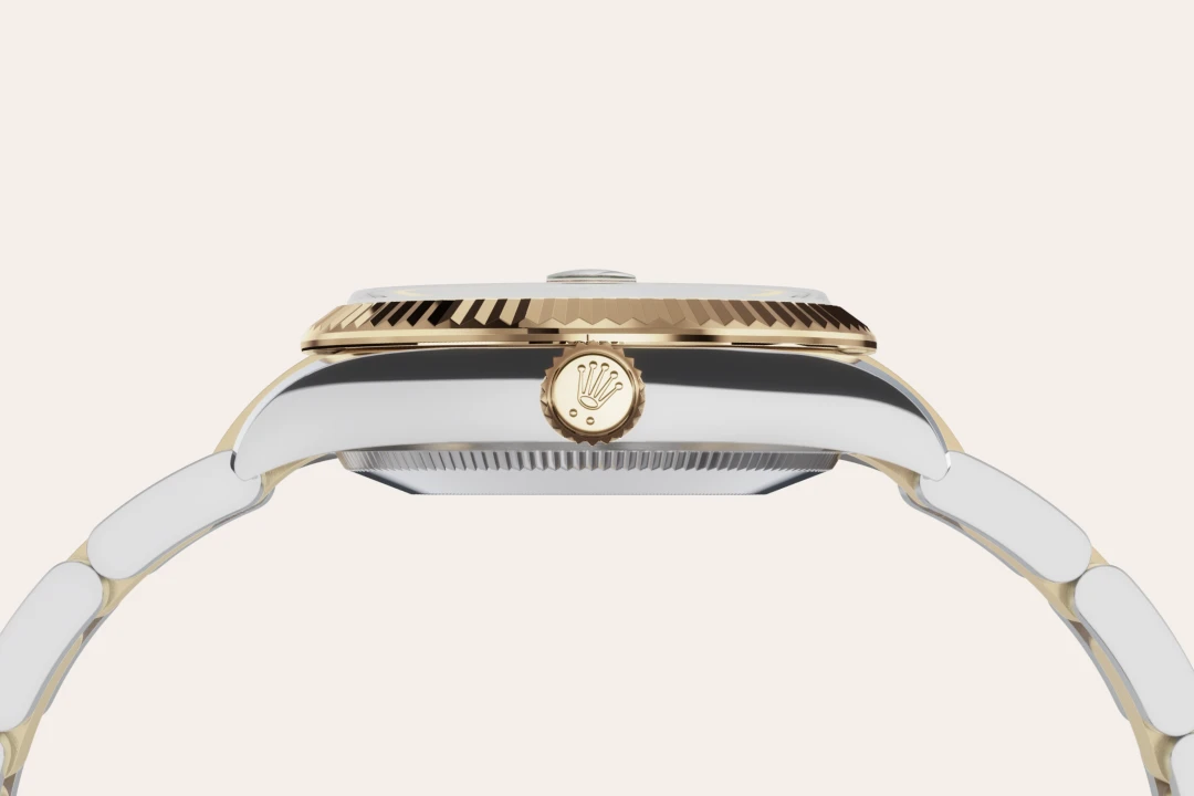 rolex Datejust em Rolesor amarelo – combinação de aço Oystersteel e ouro amarelo, M278273-0019 - Sara Joias