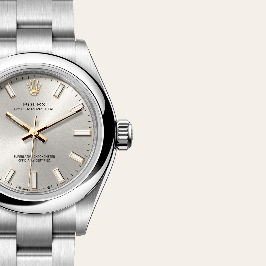 Rolex Oyster Perpetual em Aço Oystersteel, M276200-0001 | Sara Joias