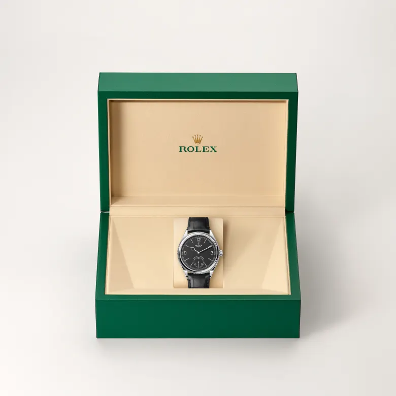 Rolex 1908 em ouro branco 18 quilates, M52509-0002 | Sara Joias