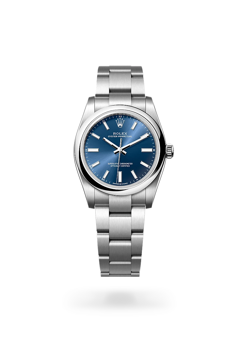 rolex Oyster Perpetual em Aço Oystersteel, M124200-0003 - Sara Joias