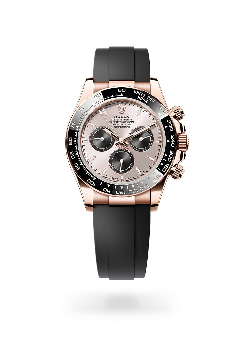 rolex Cosmograph Daytona em Ouro Everose 18 quilates, M126515LN-0006 - Sara Joias