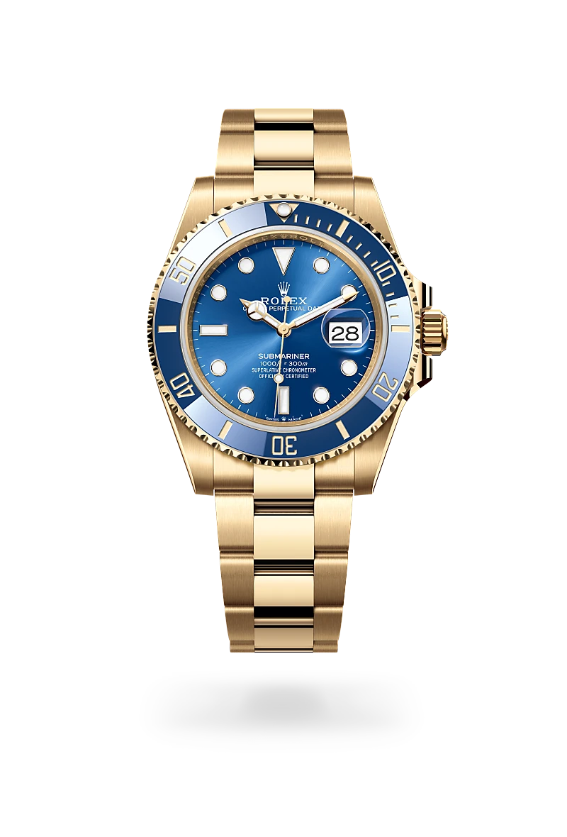 rolex Submariner em Ouro amarelo 18 quilates, M126618LB-0002 - Sara Joias