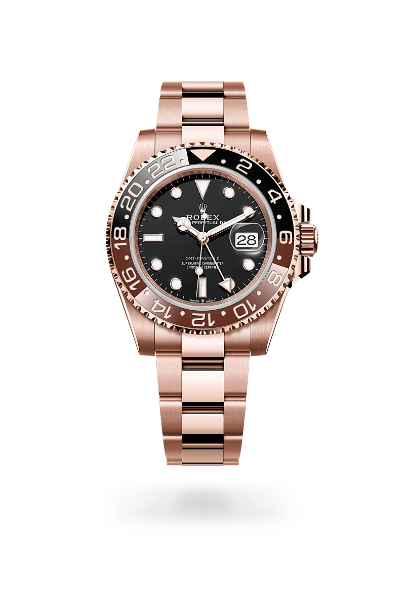 rolex GMT-Master II em Ouro Everose 18 quilates, M126715CHNR-0001 - Sara Joias