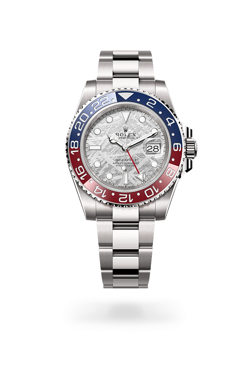 rolex GMT-Master II em Ouro branco 18 quilates, M126719BLRO-0002 - Sara Joias