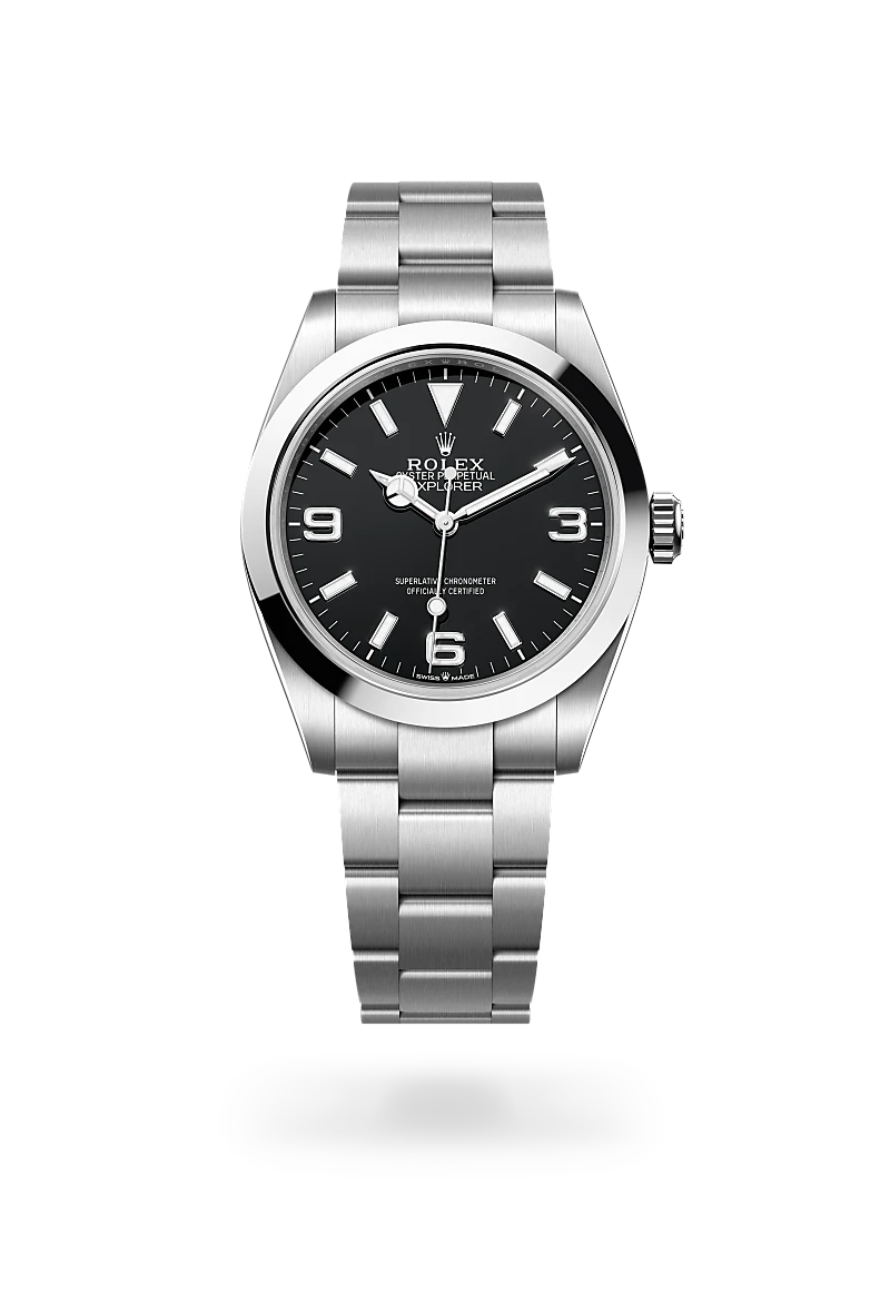 rolex Explorer em Aço Oystersteel, M224270-0001 - Sara Joias